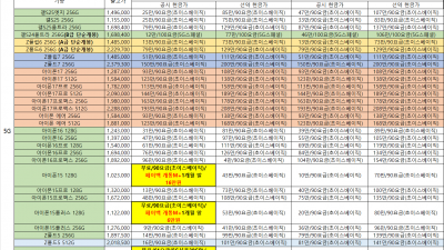 KT 휴대폰 특가 행사(무료폰 다수)_9/16